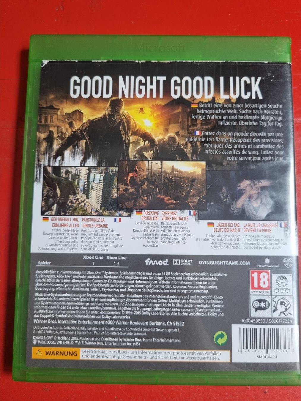 Microsoft Giochi: Dying Light  Xbox One – Usato da Pollegio venduto da Isaiaaaa96 1