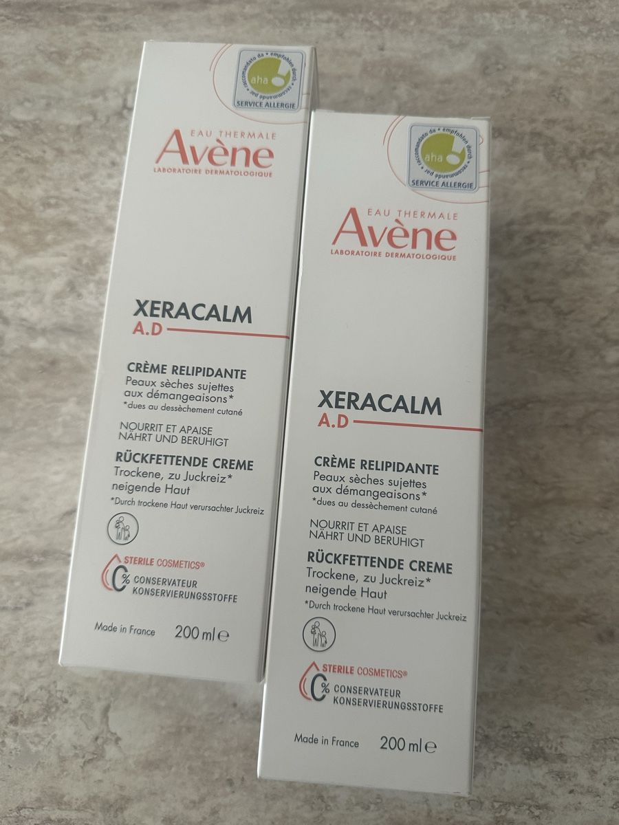 Avene Feuchtigkeitspflege: Avène XeraCalm A.D crème relipidante – Neu und originalverpackt aus Lussery-Villars von Bellavita95