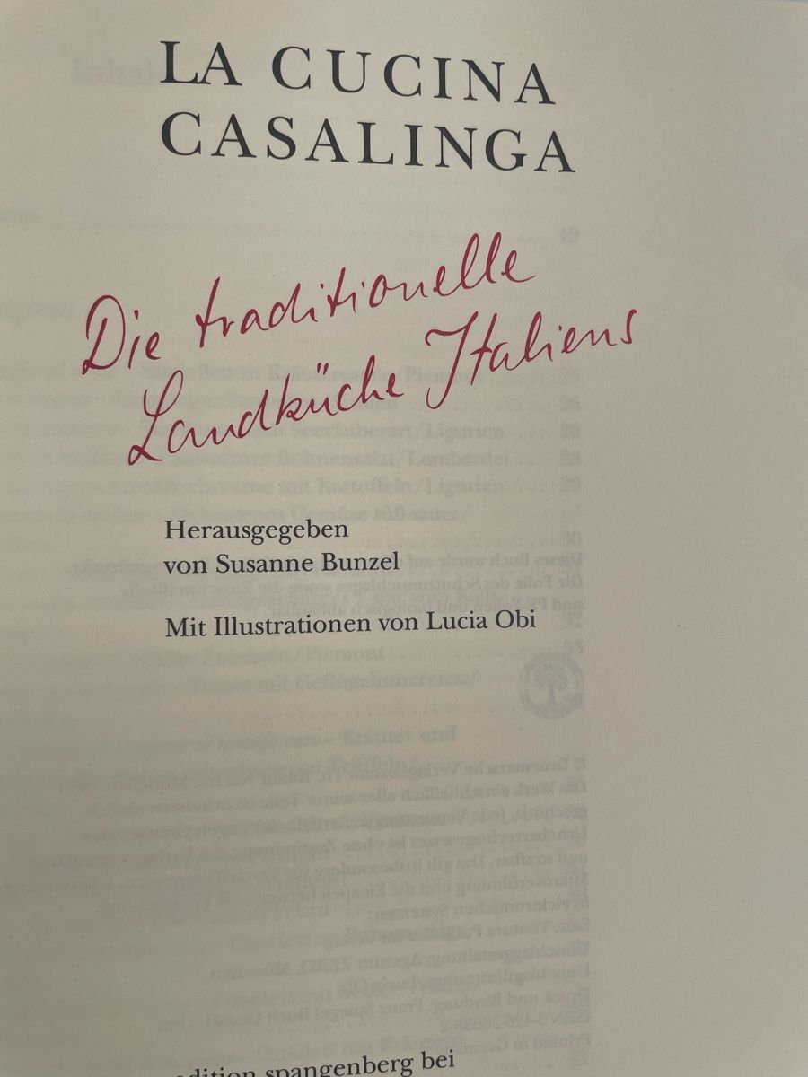 Bücher: La Cucina Casalinga – Neu (gemäss Beschreibung) aus Wildensbuch von Mangosteen7 5