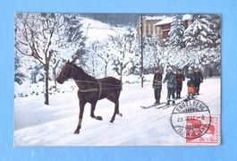 Engelberg - Wintersport - 1912