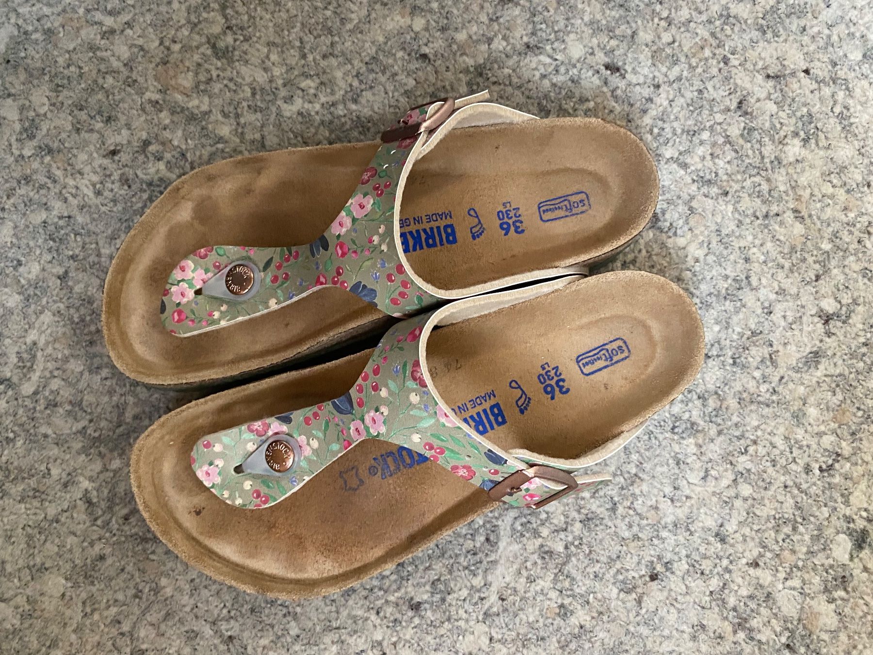 Birkenstock Scarpe da donna: Birkenstock Gizeh Gr. 36 – Usato da Wattwil venduto da edel88 1