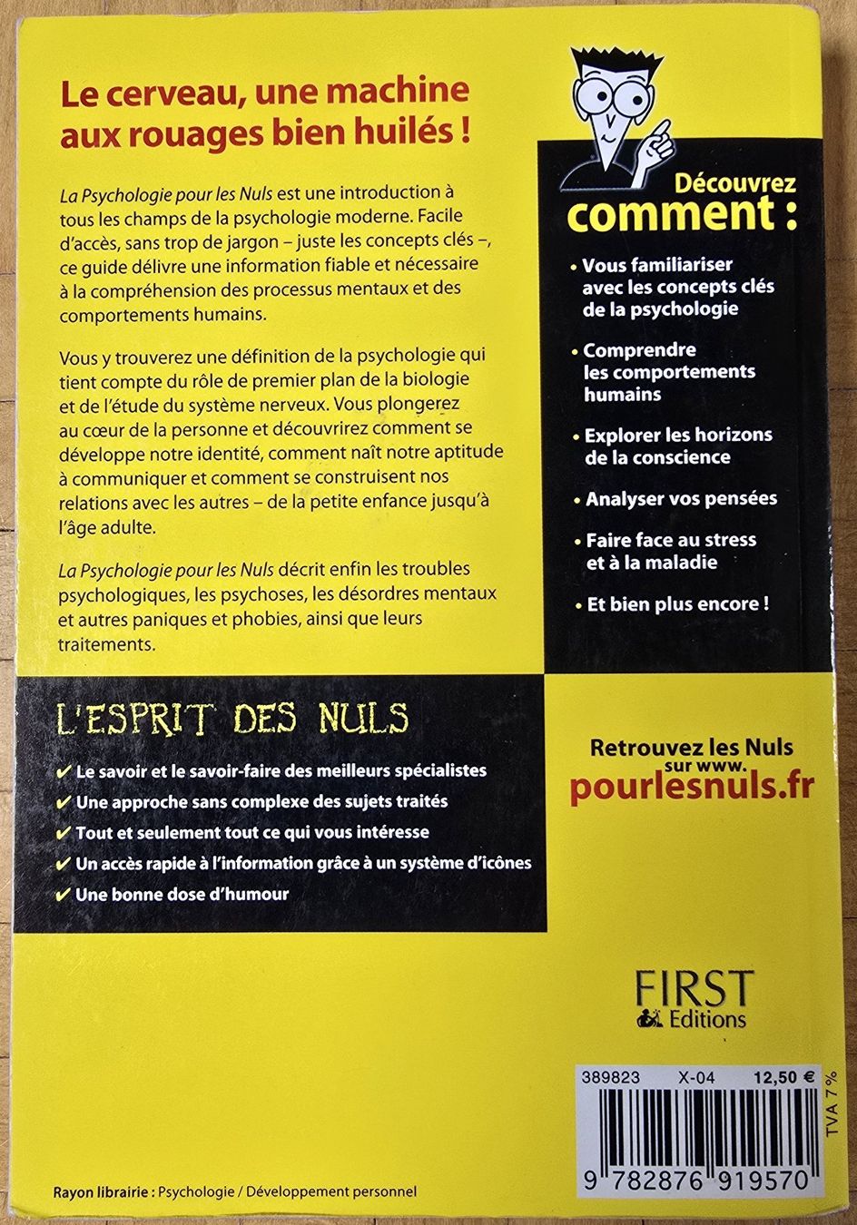 Libri: Pour les nuls : Psychologie – Usato da Froideville venduto da xXSebastienXx 1