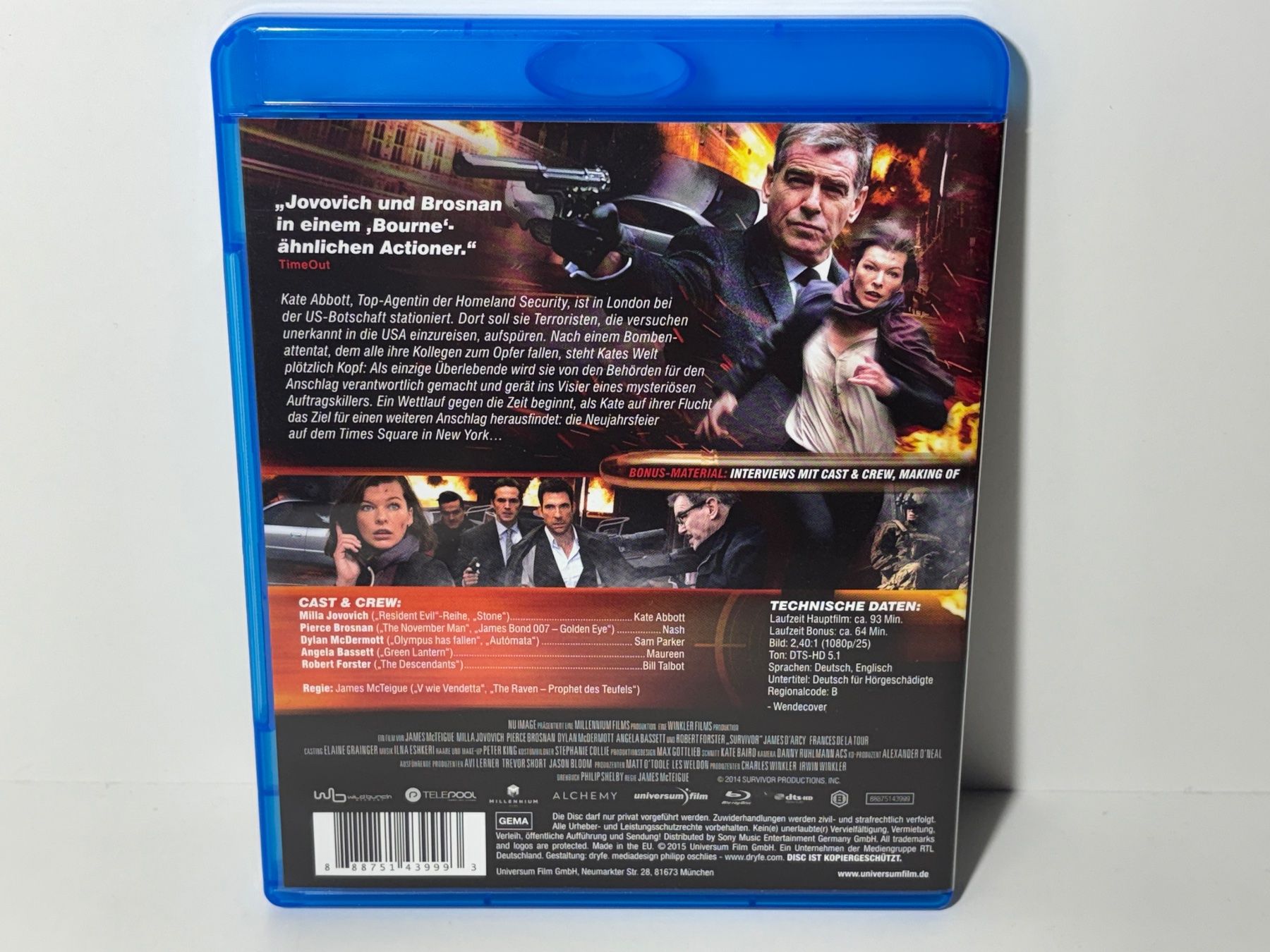 Tous les DVDs: Survivor Blu Ray – D'occasion à Wilderswil par Sstriker 1