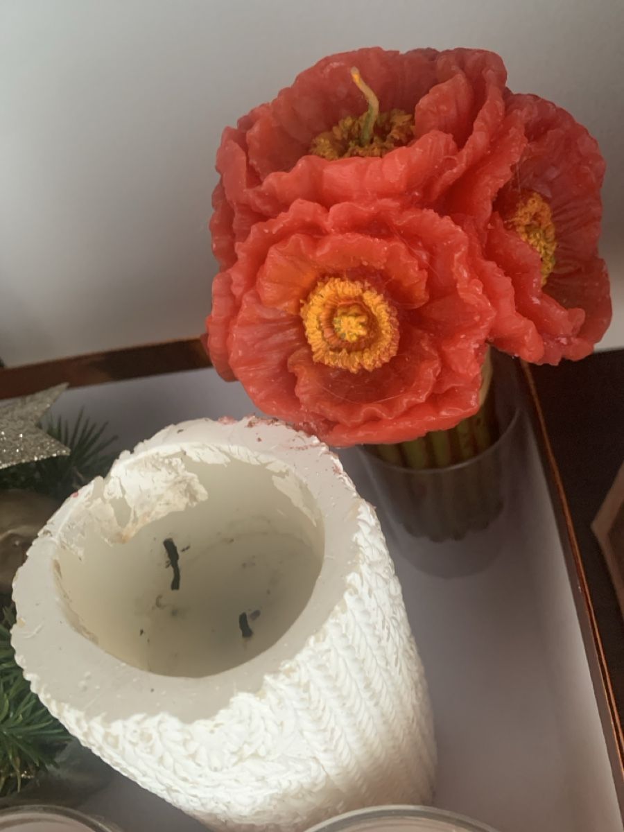 Kerzen: Assorted candles (5) + Christmas decoration  – Gebraucht aus Immensee von vgitter 1