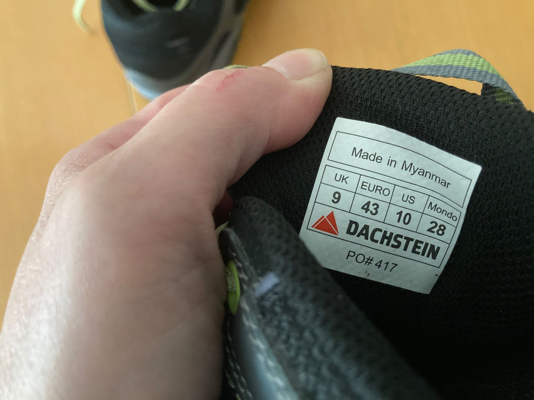 Dachstein Scarpe da uomo: Trekking- /Wanderschuhe von Dachstein, Ortho-tec, Gr. 43 – Usato da Gelterkinden venduto da froggy80 3