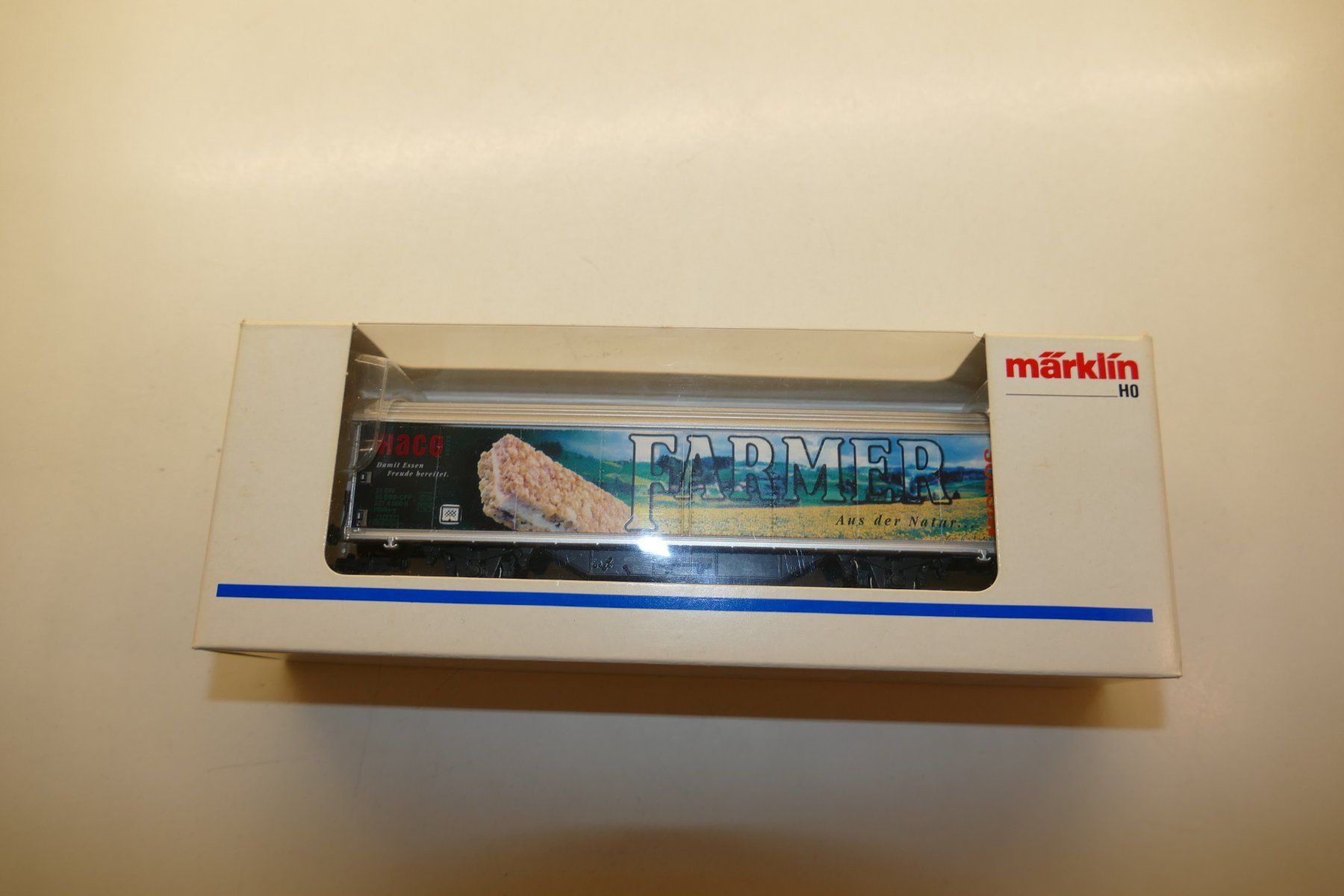 Märklin Modellini di ferrovie: Märklin H0: SBB Hbils Farmer Migros – Nuovo (secondo la descrizione) da Niederhasli venduto da rail-duerst