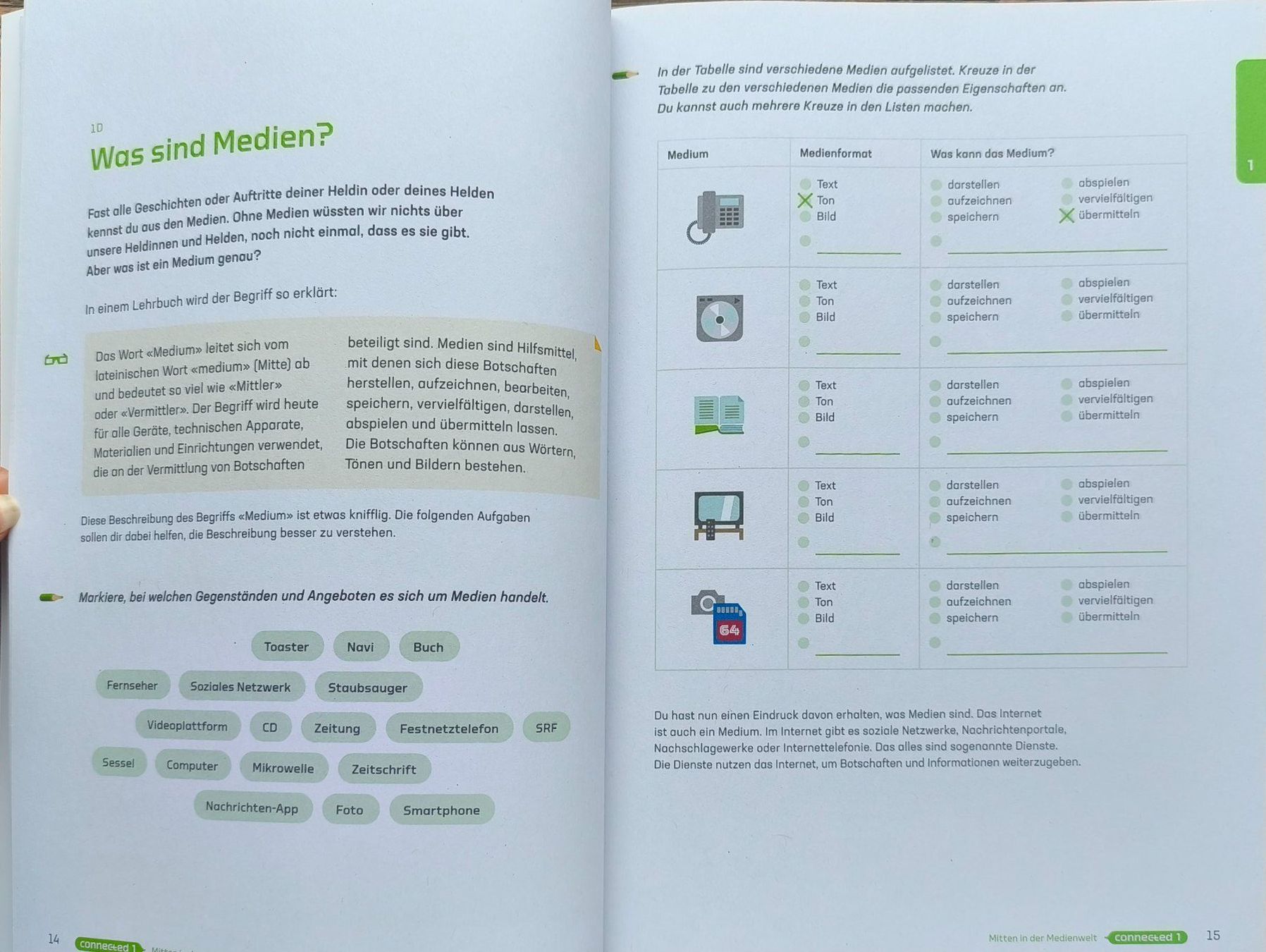 Libri: Connected 01, Medien und Informatik – Usato da Steinhausen venduto da par_zj7c 1