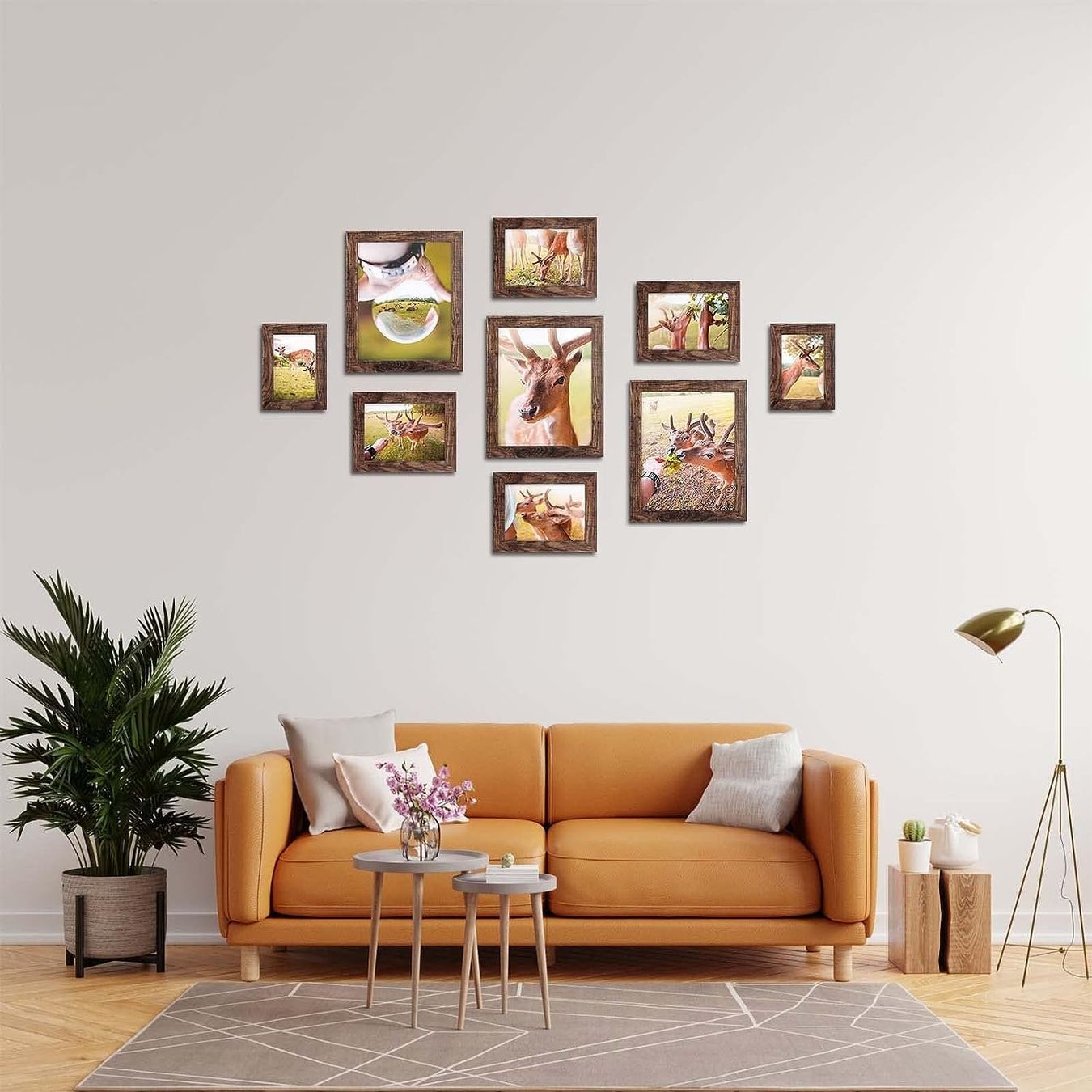 Cornici: 7er Set Bilderrahmen 13x18 CM Braun – Nuovo e nell'imballaggio originale da Nuglar venduto da SaleRitter 4