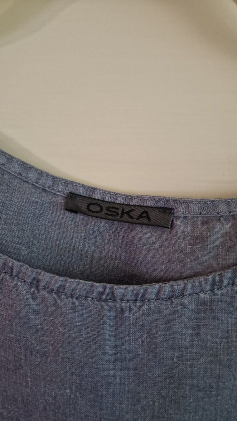 Tops: OSKA Bluse/Top A Form aus Hanf – Gebraucht aus Rütihof von Teddy1985 1