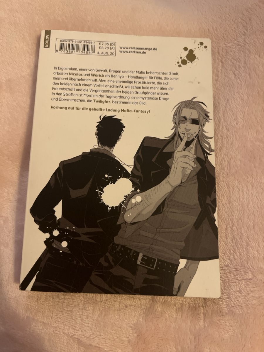 Fumetti: Gangsta 1 Deutsch Manga – Usato da Dänikon ZH venduto da CloudFanGurl 1