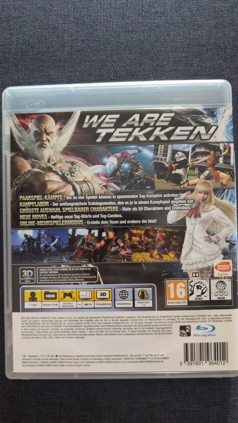 Spiele: Tekken TAG Tournament 2 PS3 – Gebraucht aus Zürich von man_8hdl 1