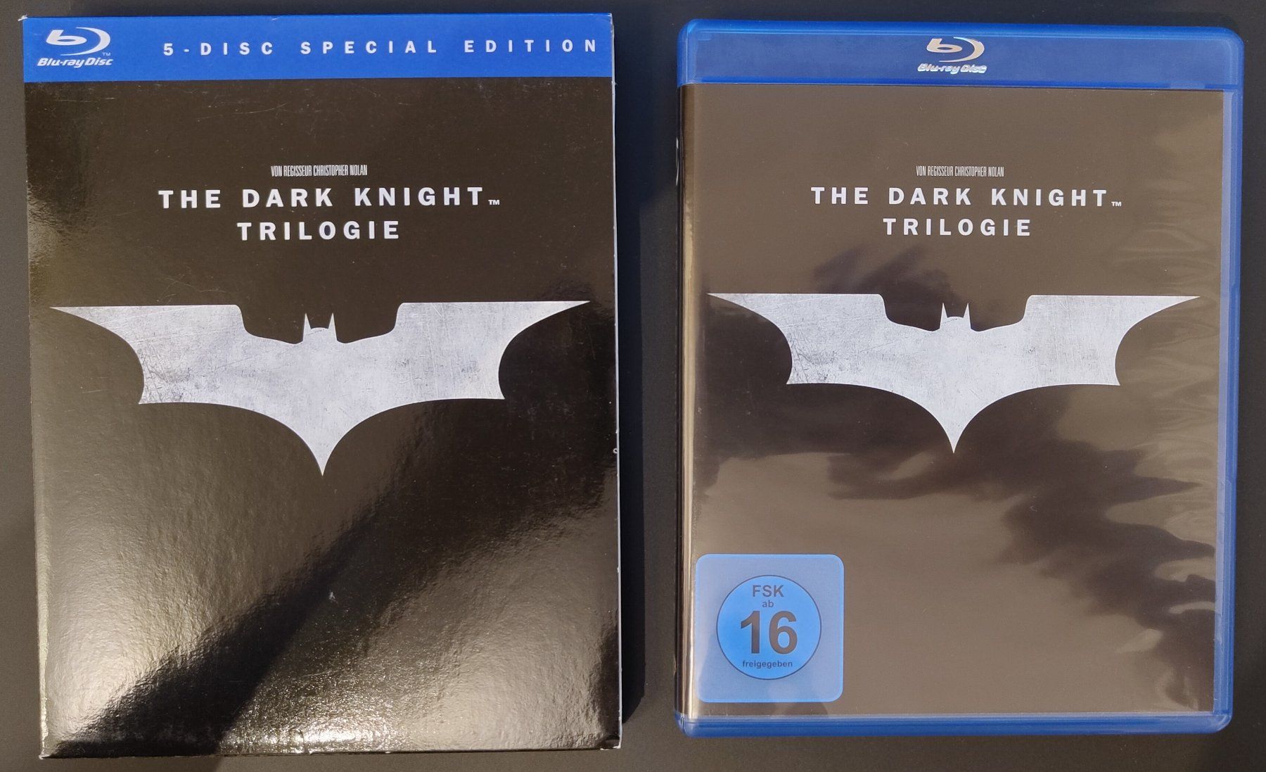 Tutti i DVDs: The Dark Knight Trilogie - 5 Disk Special Edition – Usato da Chur venduto da HerrlichCH
