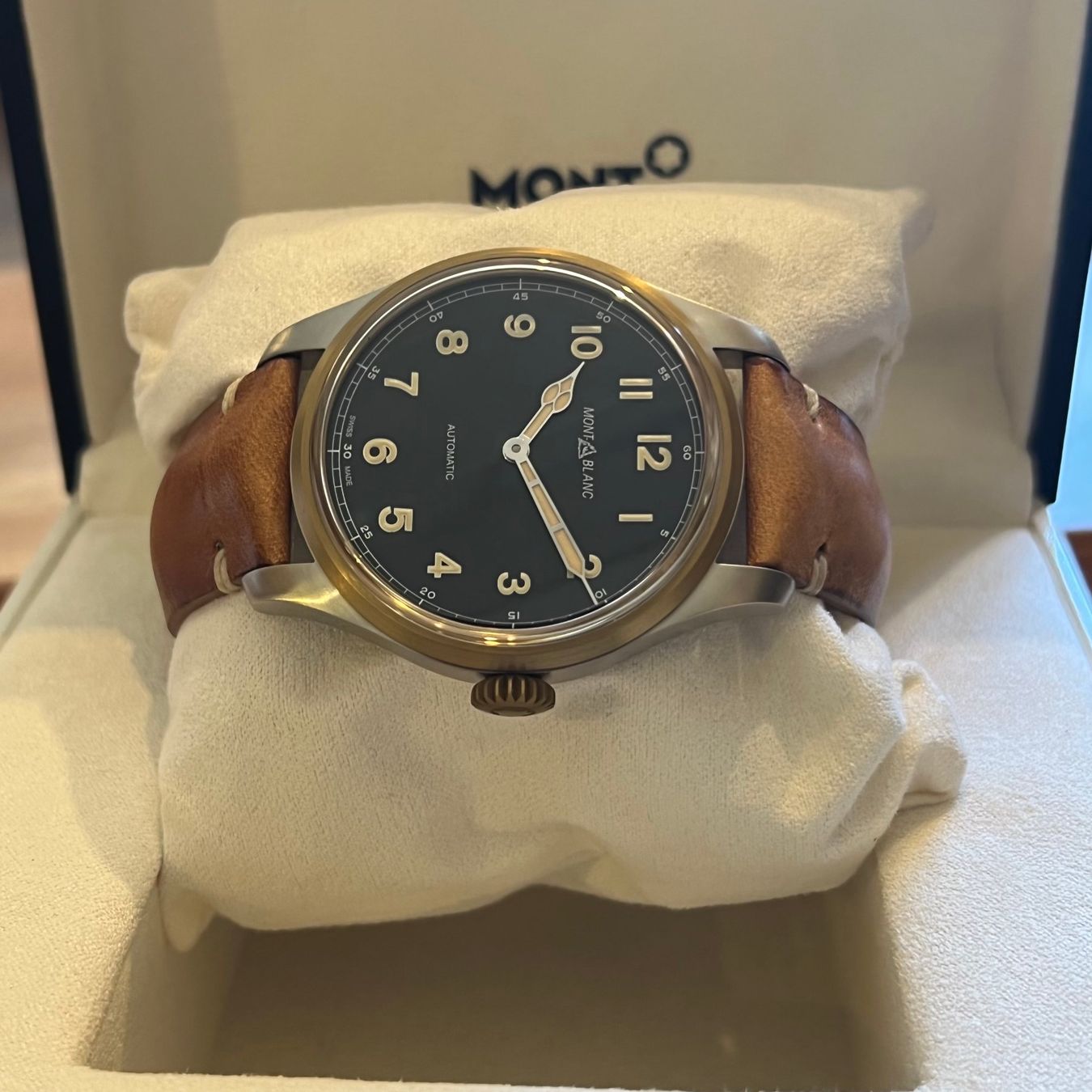 Montblanc Uhren: FLASH SALE Montblanc 1858 Automatic Full Set MB116241 – Gebraucht aus Carouge GE von Watchaser 6