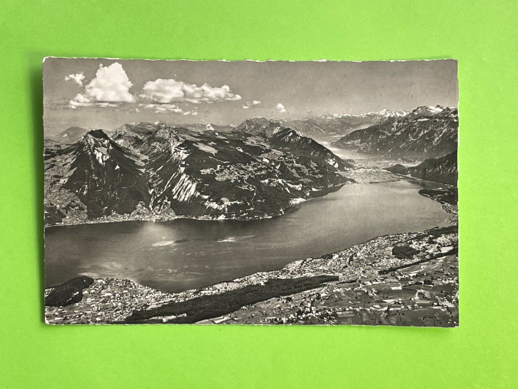 Cartoline postali: Blick vom Niesen – Usato da Steg VS venduto da danwer74