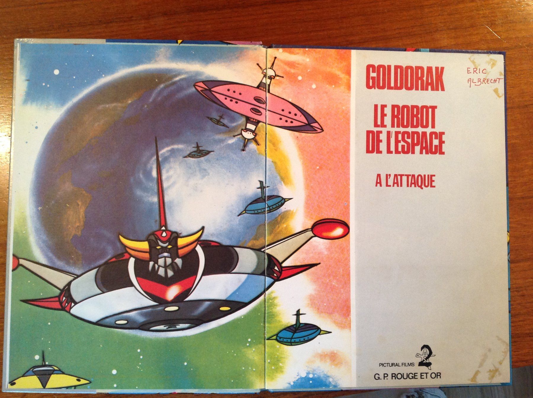 Fumetti: BD 1978 - Goldorak - a l'attaque – Usato da Vuiteboeuf venduto da broticaire 1