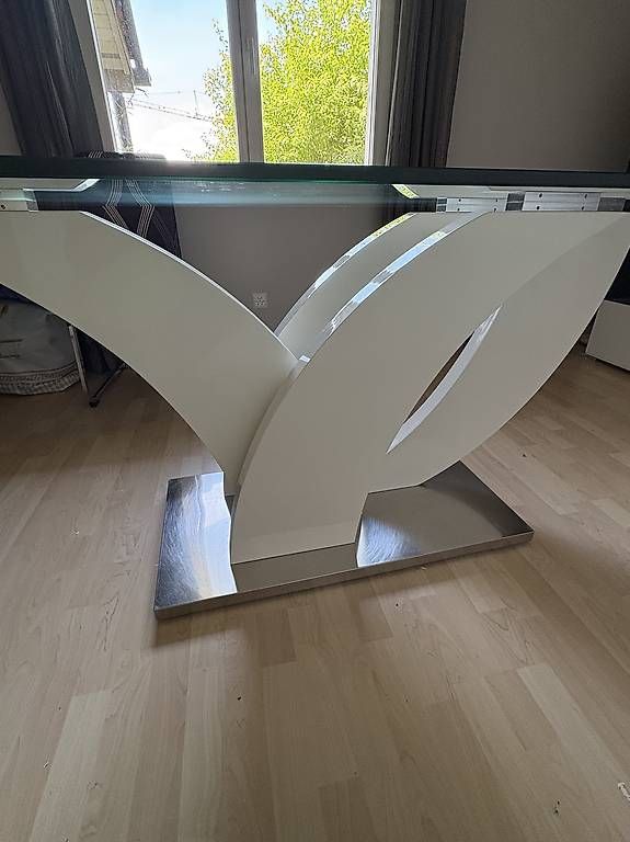 Conforama Tables: Esstisch aus Glas. – D'occasion à Erlinsbach par Winniepuh 3
