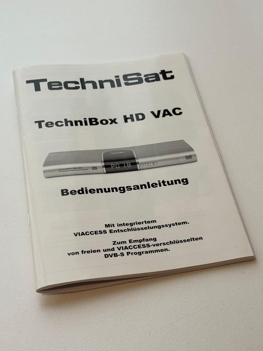 Technisat Ricevitori: Sat Receiver Technisat TechniBox HD VAC – Usato da Zug venduto da tomsunik 2