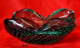 Schale  aus Murano Glas 18x15 cm