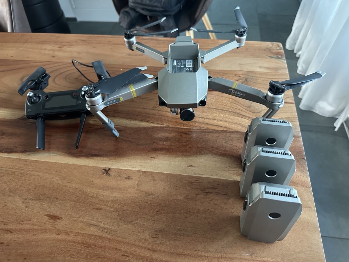 DJI Modellismo RC: DJI Mavic Pro Platinum Drone with backpack included – Usato da Altendorf venduto da ghinescu.andrei