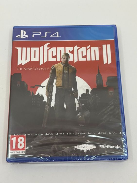 Steelbook Seul - WOLFENSTEIN The New Colossus PS4 - Boîtier Métal Collection - Occasion (Sans Jeu)