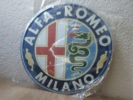 🍀 NEU - ALFA ROMEO MILANO Schild