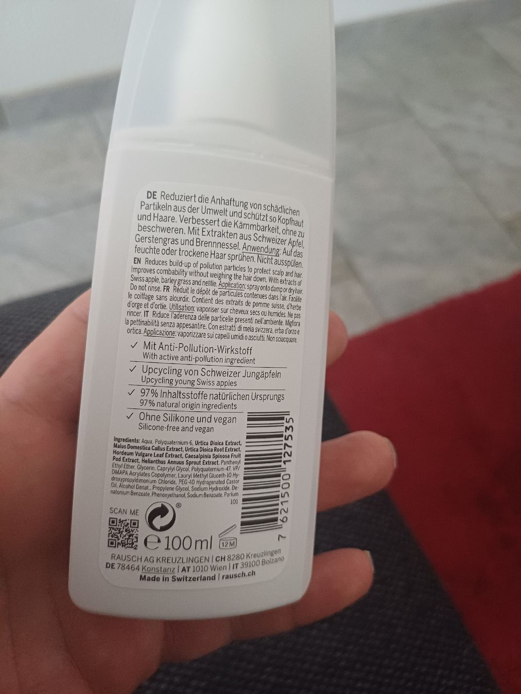 Prodotti per capelli: Rausch Anti-Pollution Spray - Schweizer Apfel, NEU! – Nuovo (secondo la descrizione) da Niederwangen BE venduto da Loulilou86 1