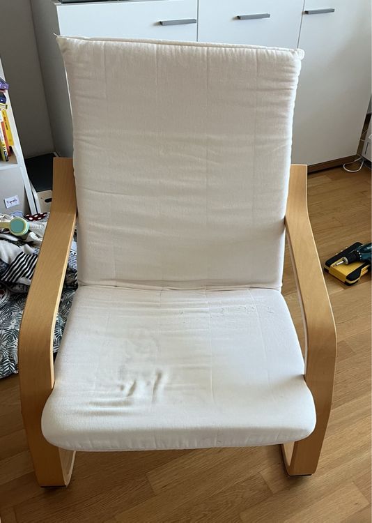 Ikea Poang Sitzflache Gerissen