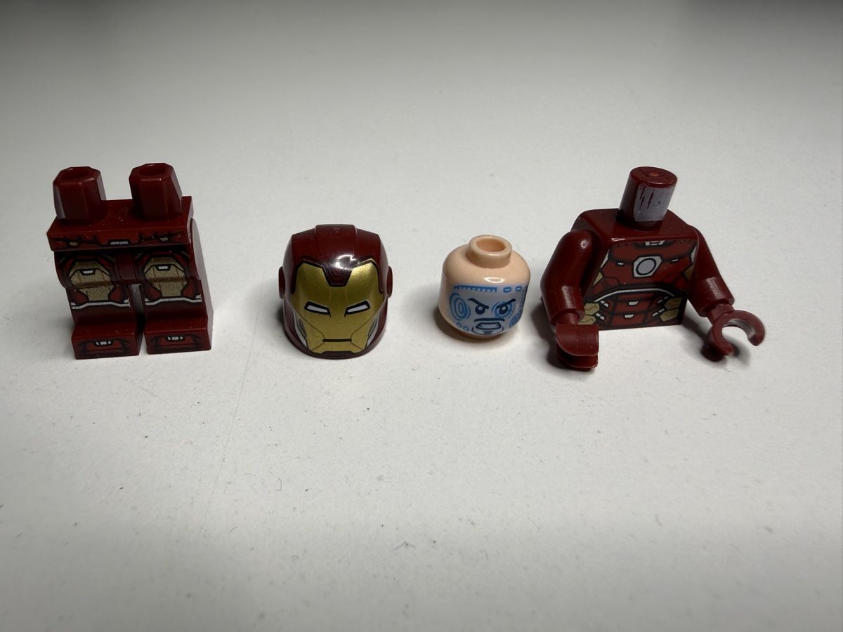 Lego Statuette: Lego Figur Iron Man  – Usato da Eschlikon TG venduto da Montykokino 3