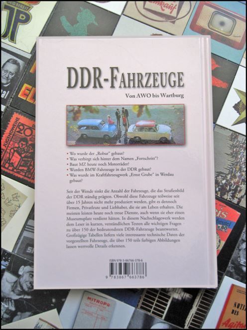 Bücher: DDR-FAHRZEUGE von AWO bis Wartburg – Neu (gemäss Beschreibung) aus Bern von Ultimaa 1