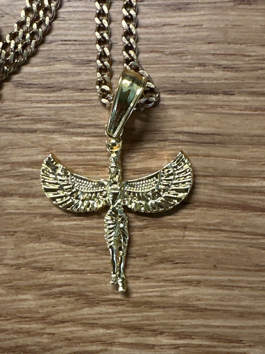 Ketten: Schöne goldene Kette mit Isis – Neu (gemäss Beschreibung) aus Trüllikon von angela4444 1