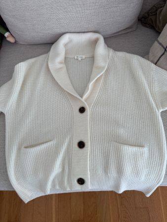 Lilysilk Wolle-/Kaschmir-Cardigan