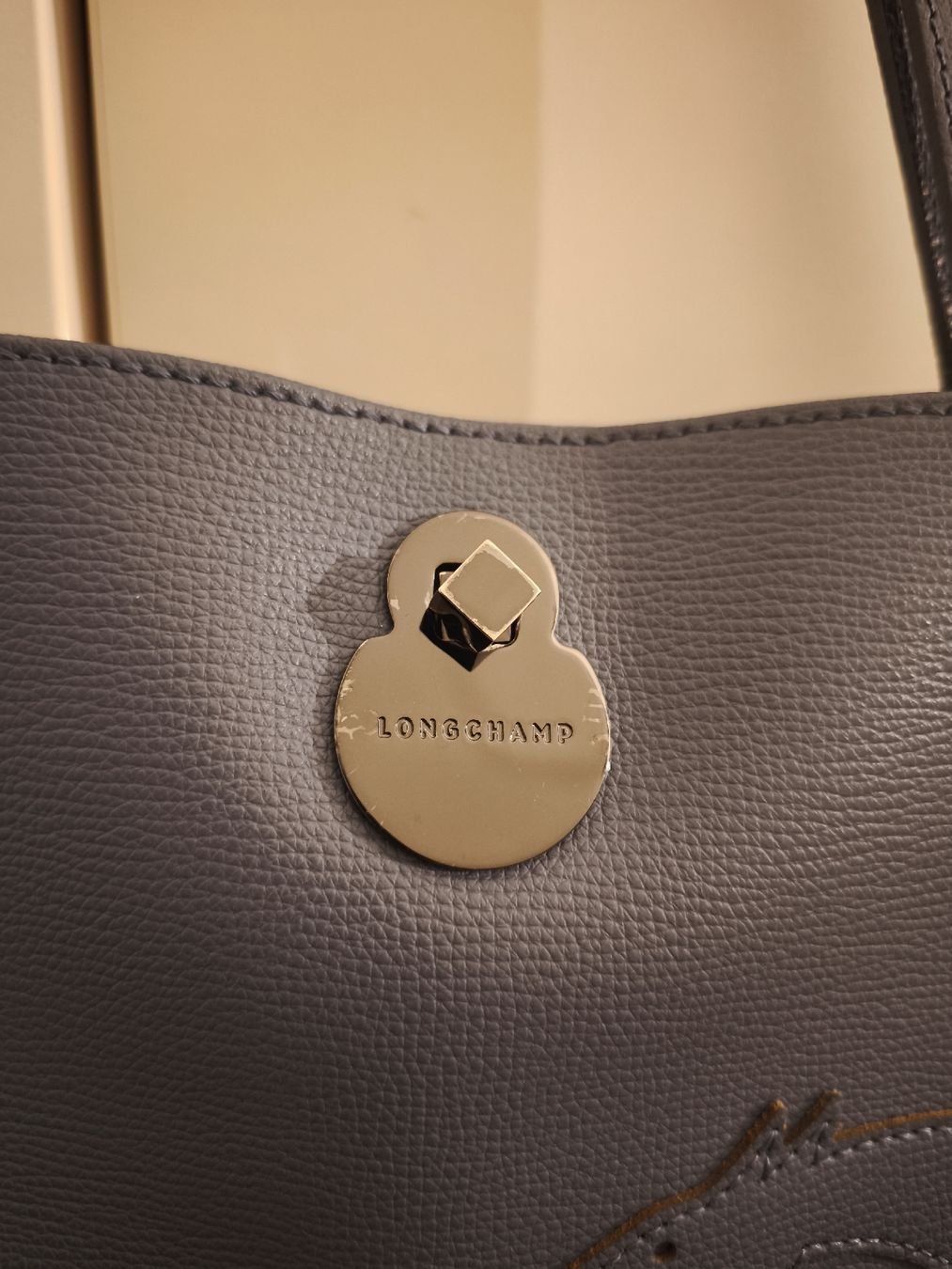 Longchamp Borse da donna: Longchamp Le Pliage Tote Tasche Gross Hellblau Leder – Nuovo (secondo la descrizione) da Horw venduto da C_Doswald 1