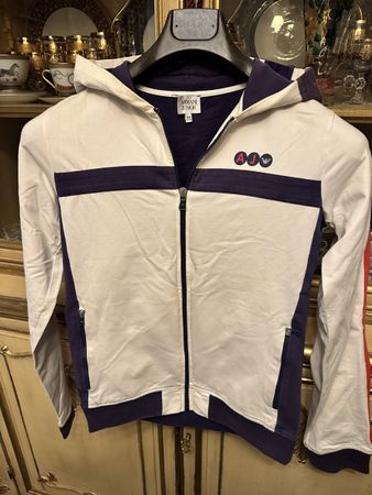 Armani Casual Frühlingsjacke aus stretchiger Baumwolle Elast