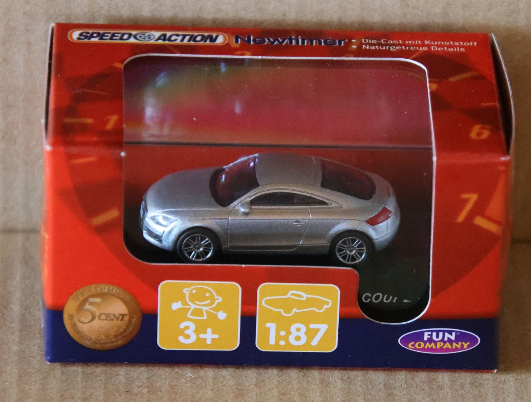 Audi Modellautos: Audi TT Coupe 1:87 Silber – Neu und originalverpackt aus Diegten von dolphin04