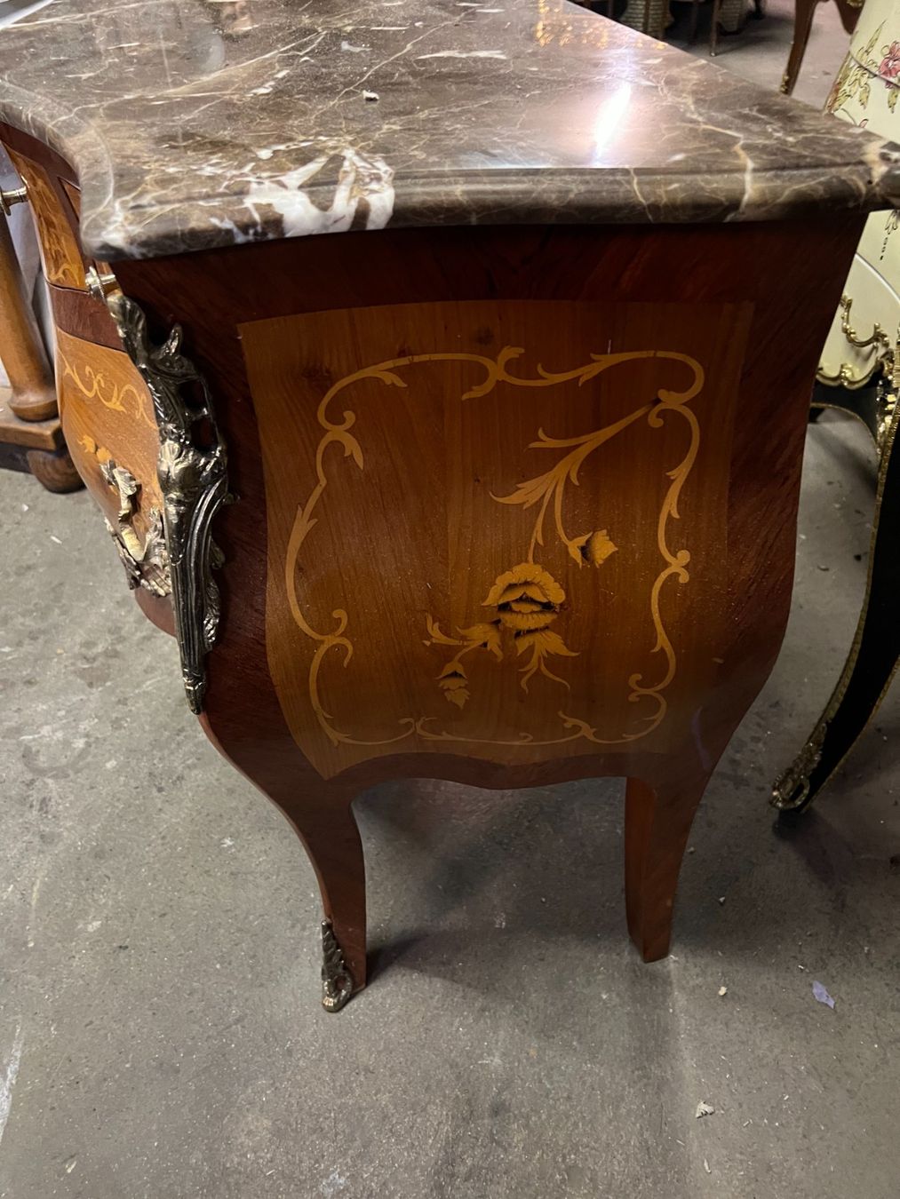 Kommoden: Commode de style Louis XV Marqueterie, – Gebraucht aus geneve von louisart 9