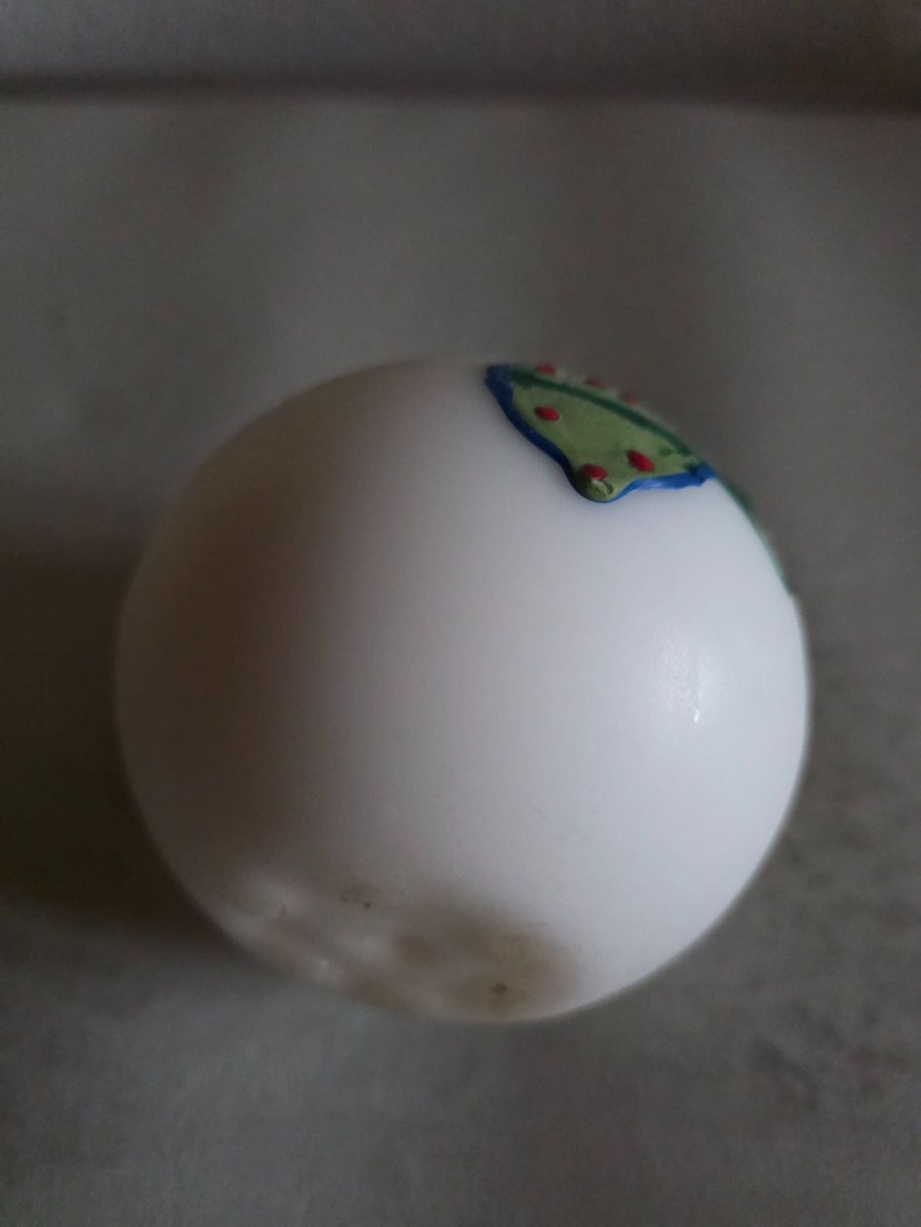 Candele: runde bemalte Kerze 9cm – Usato da Walterswil BE venduto da Lonitti 4