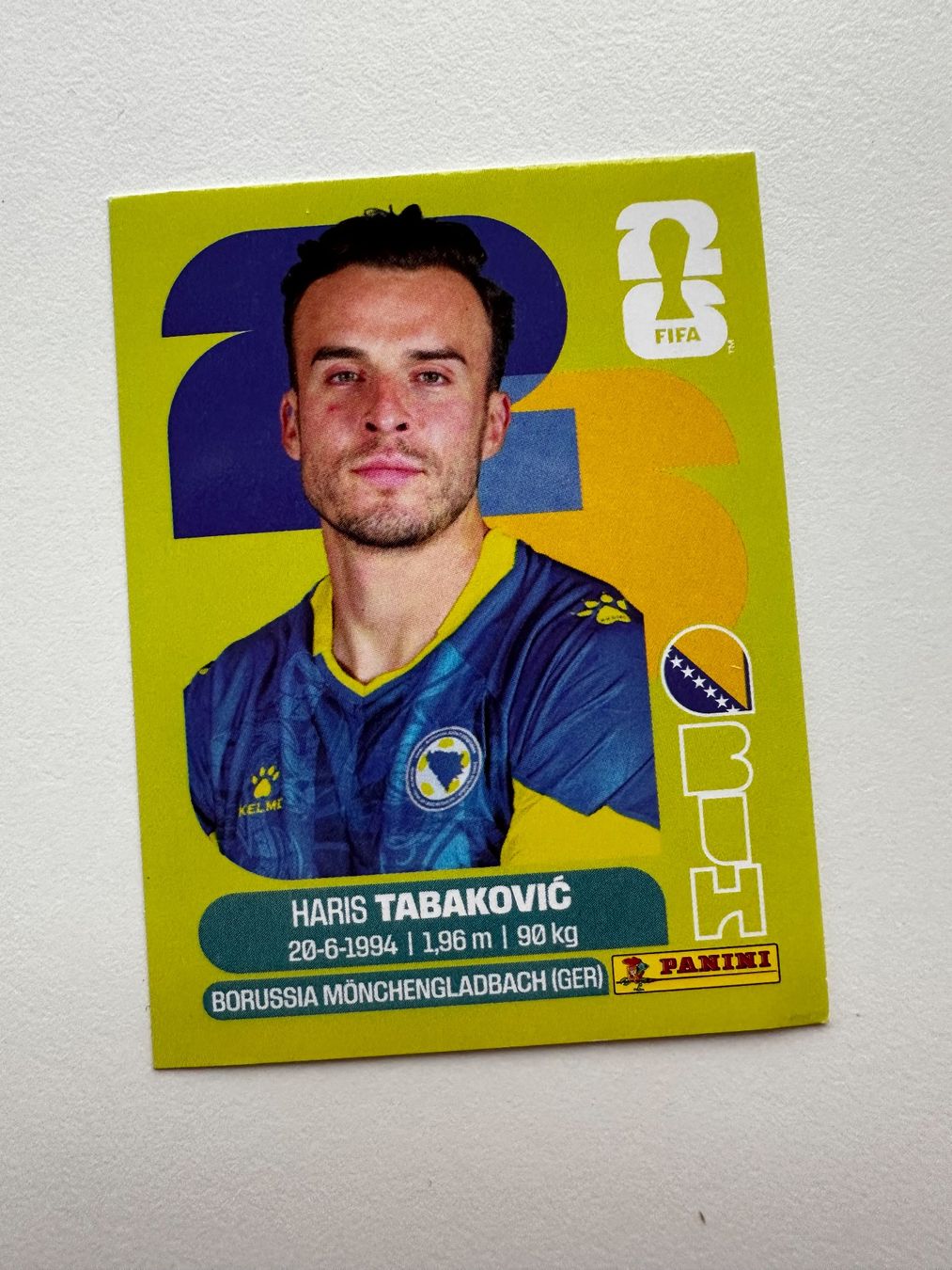 Panini Carte collezionabili: Haris Tabakovic Sticker, WM 2026, BIH 20 Panini – Nuovo (secondo la descrizione) da Zürich venduto da karsumpel11