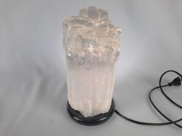 Selenit-Steinlampe