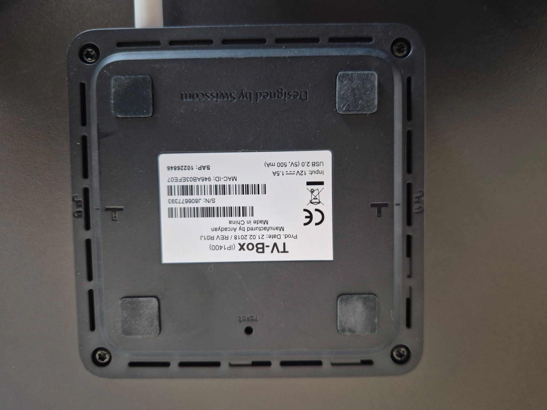 Swisscom Multimediaplayer & Streamer: TV-Box von Swisscom – Gebraucht aus Mühlau von Jolanda_T 3