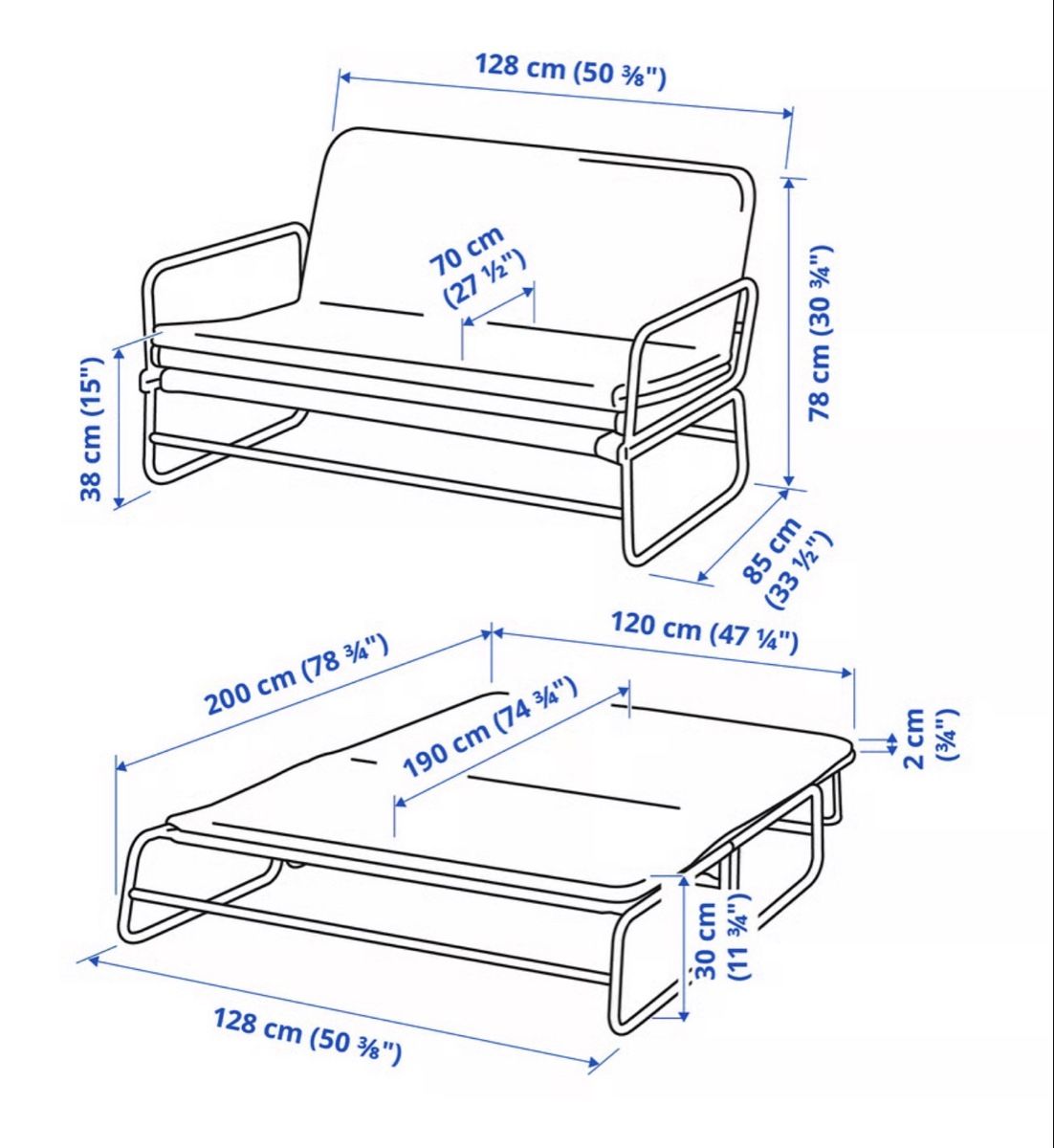 Sofas: Bettsofa TOP – D'occasion à Klingnau par amr_tgq7 4