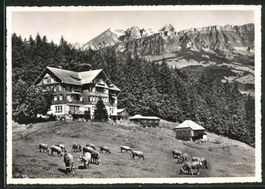 Buchserberg, Hotel und Kurhaus um 1948