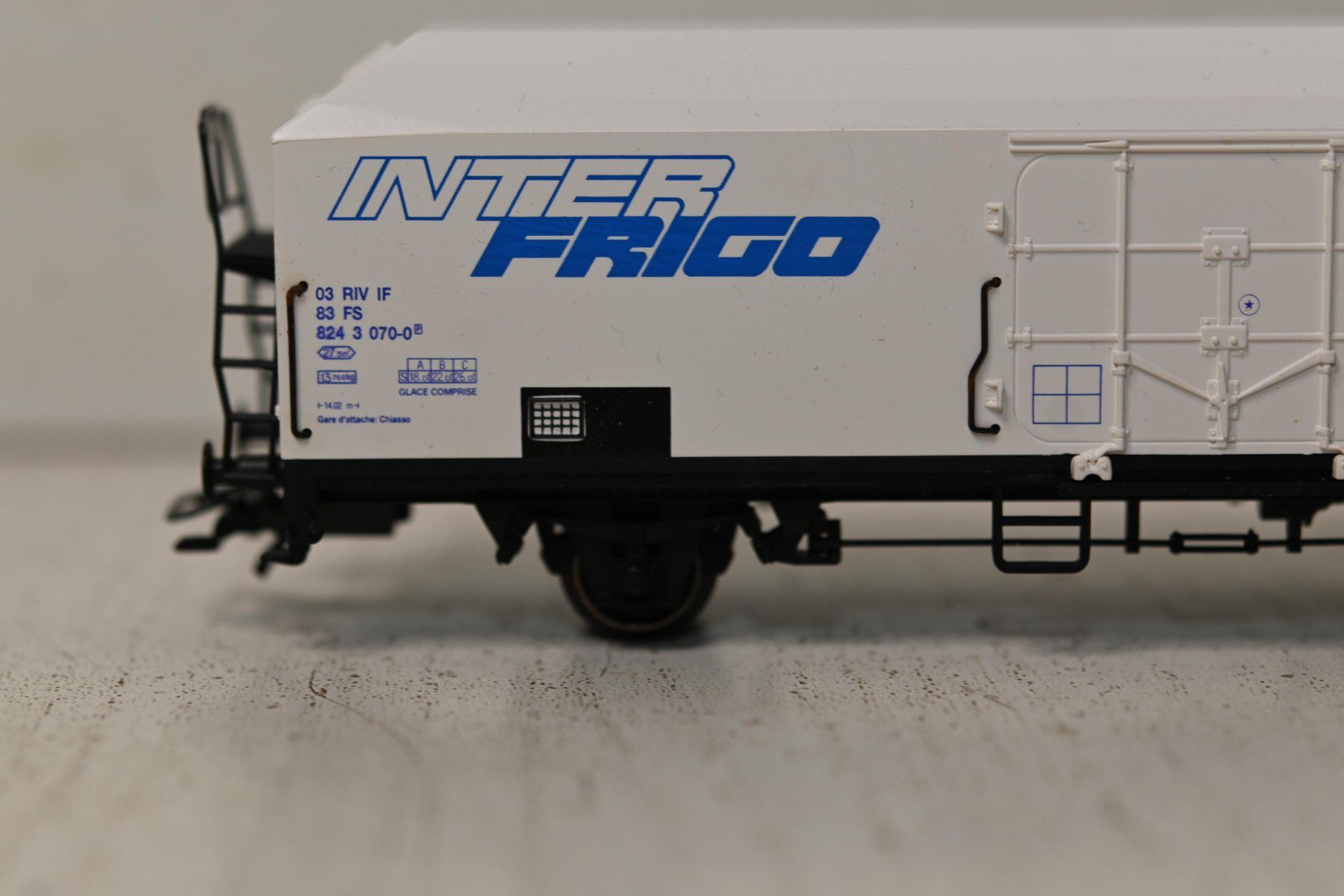 Märklin Modellini di ferrovie: Interfrigo Märklin 4733 HO/AC mit OVP – Usato da Laupen ZH venduto da Zmoewe 1