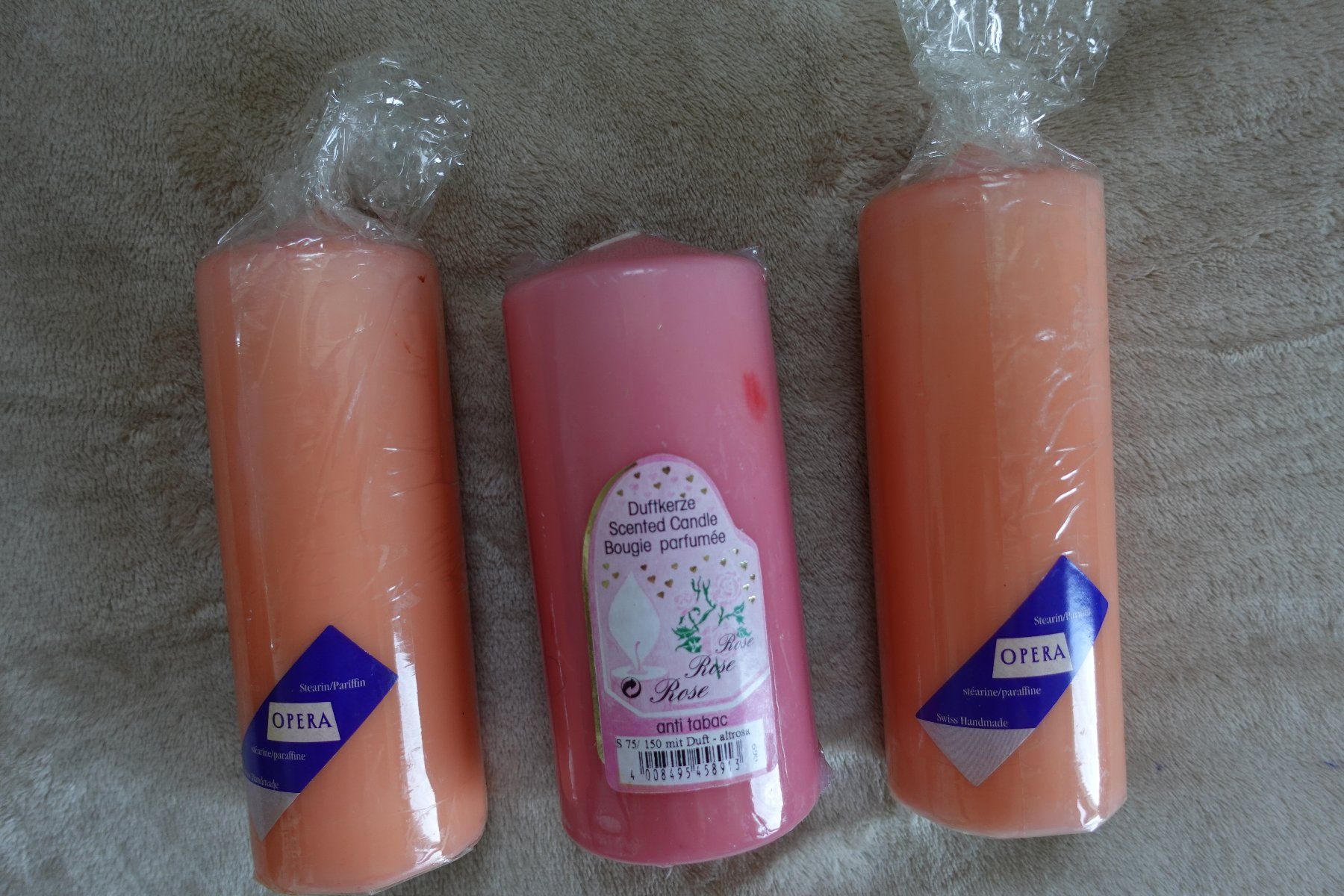 Kerzen: 1 neues 4 teiliges Kerzen Set – Neu (gemäss Beschreibung) aus rorschach von Babsi64 1