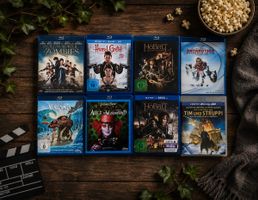 Fantasy & Familienfilm Paket | 8 Blu-rays & 3D neuwertig