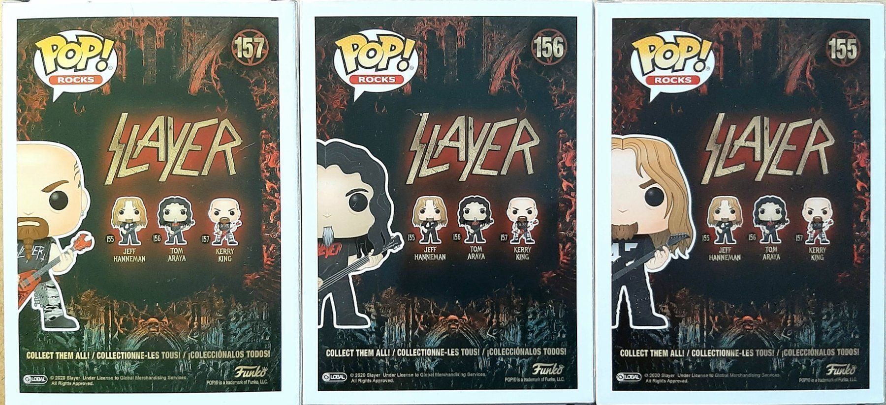 Funko Statuette: Funko Pop Rocks   Slayer – Nuovo e nell'imballaggio originale da Montet (Glâne) venduto da KOADA 1