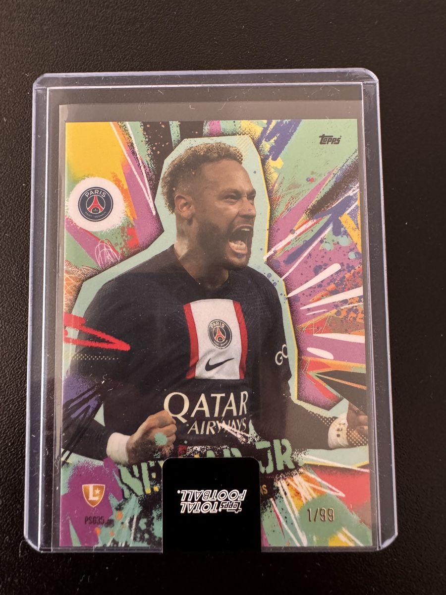 Topps Sammelbilder & Trading cards: Neymar Topps 1/99 Nummeriert – Neu (gemäss Beschreibung) aus St. Moritz von PauloM98