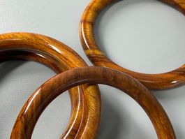 Holz Armreifen Set, 5 Stück