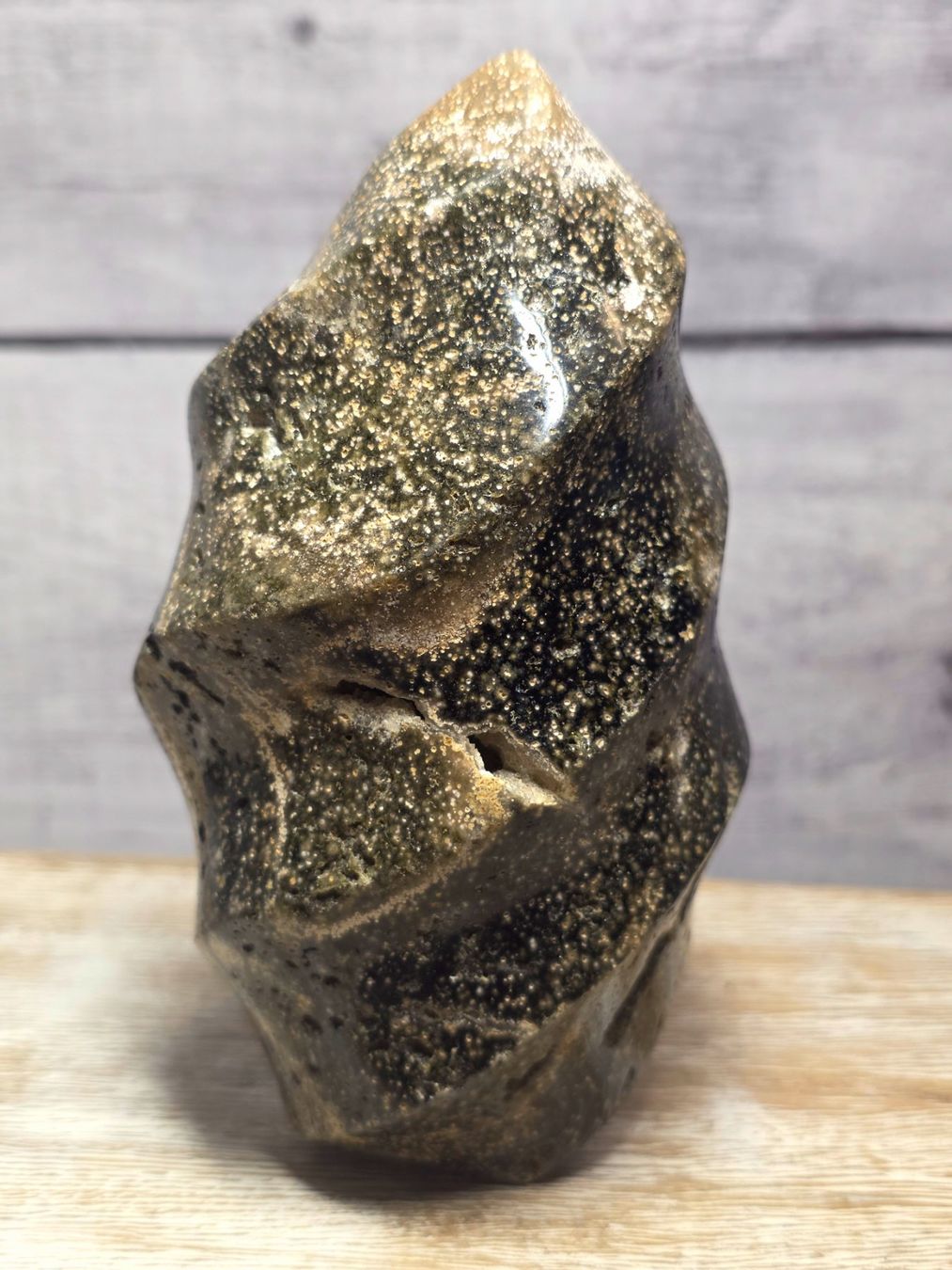 Minerali & Pietre curative: Jaspis Flamme 830g – Nuovo e nell'imballaggio originale da Matzingen venduto da Shay_Crystalz 1