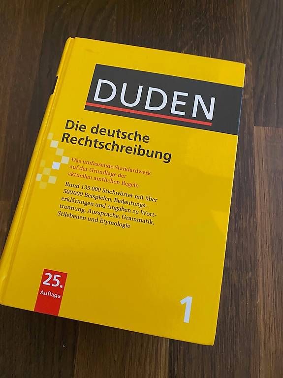 Libri: Duden Die deutsche Rechtschreibung. – Usato da Uerkheim venduto da bue_8qbh