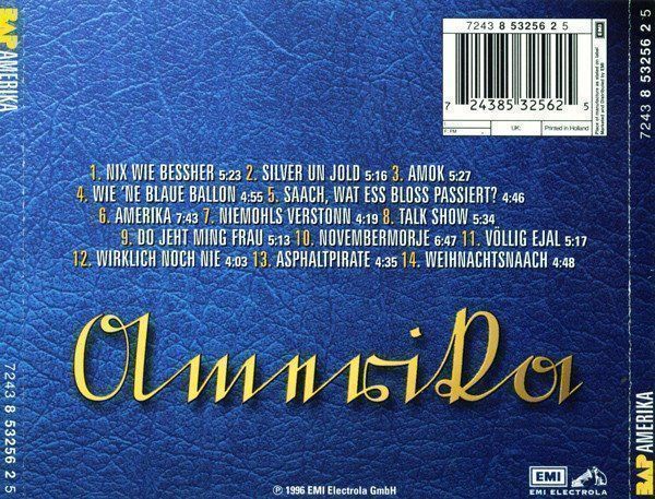 CD: BAP – Amerika  (F3) CD – Usato da Sessa venduto da fraenklishop 1